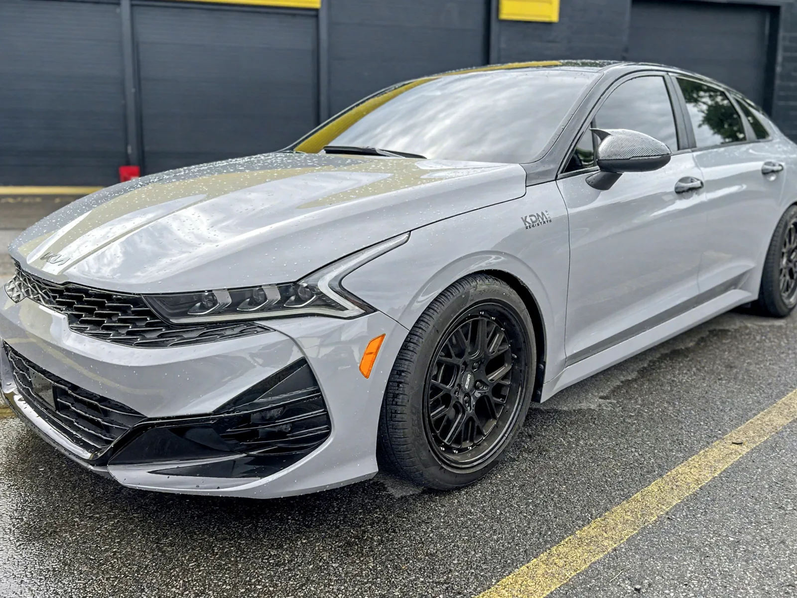 Kia K5 — Wheels & Tint